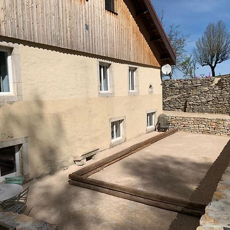 Ancienne Ferme Comtoise 4 Etoiles, 11 Personnes Lac St-Point/Mont D'Or Montperreux Bagian luar foto